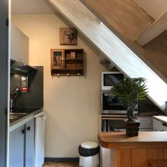 Au pied du telecabine, T2 parking et casier a ski