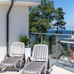 Apartament Klifowa z widokiem na morze i basenem