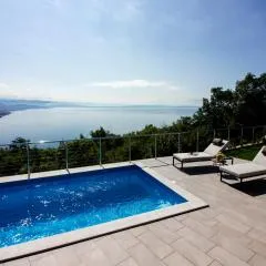 Villa vista sul Quarnero