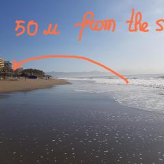 Lujoso duplex en la playa con vistas al mar