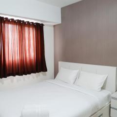 Homey 1BR at The Wave near Epicentrum Kuningan By Travelio