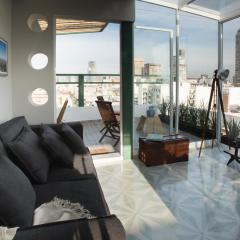 Dúplex/terraza privada en corazón Centro Histórico