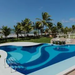 Flat Guarajuba Beira da Praia pé na areia
