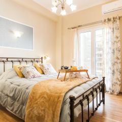 Modern Antique Private rooms with shared bathroom near to Acropolis Museum and metro station