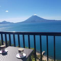 Sky view Atitlán lake suites ,una inmejorable vista apto privado dentro del lujoso hotel