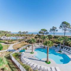 Stunning Views!!-Oceanfront Villa-Heated Pool-Private Balcony-Tiki Bar-Walk to Coligny Plaza