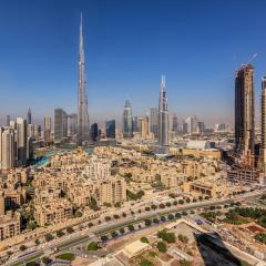 Nasma Luxury Stays - Fantastic Burj Khalifa View From This Fancy Condo