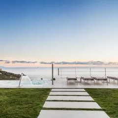 Villa Alkaram de lujo con vistas panorámicas al mar