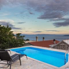 Villa Petit in Brela, private pool