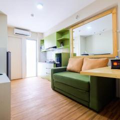 Connect to Pool 2BR Apartment at Bassura City By Travelio