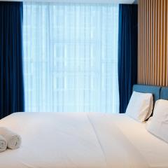 Chic 1BR Brooklyn Alam Sutera Apartment near IKEA By Travelio