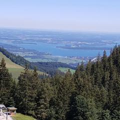 Bergblick und See