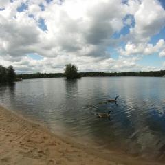 ROM - Haus am See mit Sandstrand & Seeblick nahe Rhein-Main und Spessart