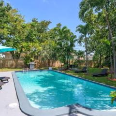 Tropical House 3 Bedrooms with Pool Oakland Park