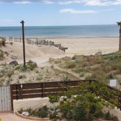 Les pieds dans le sable