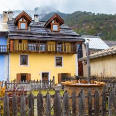 Chambre double avec salle de bain dans chalet cosy