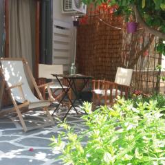 poros apartment in garden