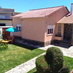 Beach house with garden