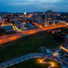 Air-Conditioned City View Apartment 24h check-in