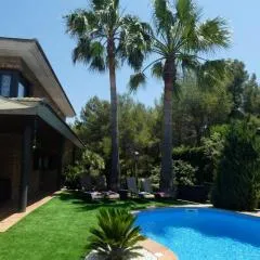 Washingtonia Villa near Sitges