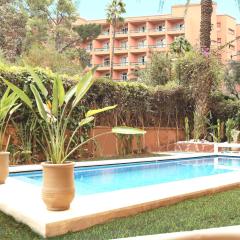 The Ruby Apartment with Private Swimming Pool - Hivernage Quarter - By Goldex Marrakech