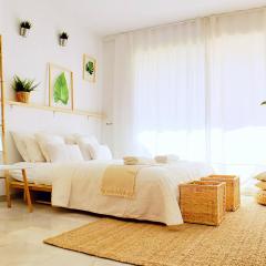 ROQUETAS BEACH HOUSE Apartamento fresco con Piscina