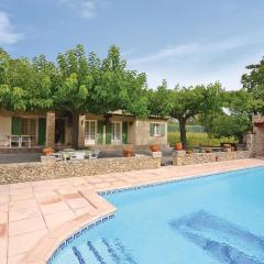 Awesome Home In Lagnes With Wifi, Private Swimming Pool And Outdoor Swimming Pool