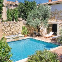 Beautiful Home In Roujan With 5 Bedrooms, Wifi And Outdoor Swimming Pool