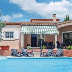 Beautiful Home In Lamalou Les Bains With 4 Bedrooms, Wifi And Outdoor Swimming Pool