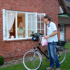 Reetdachhus an de Diek