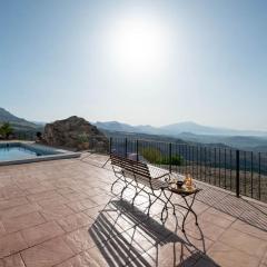 Villa with views and private pool near Malaga.