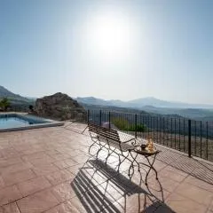 Villa with views and private pool near Malaga.