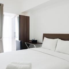 Comfortable Studio Apartment M-Town Residence By Travelio