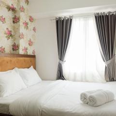 City View 2BR Apartment Bassura City near Shopping Mall By Travelio
