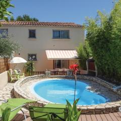 Awesome Home In Tourbes With Wifi, Private Swimming Pool And Outdoor Swimming Pool