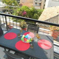 So Athens - Charming 1BD flat, Large terrace, Acropolis view