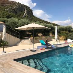Luxury air-con Villa, heated pool, stunning views, nearby a lively village