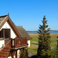WG Bernstein - Reetdachhaus - Ruhe und Seeblick
