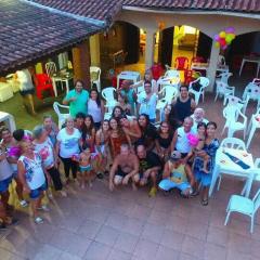 Casa Guilhermina com Piscina e Churrasqueira