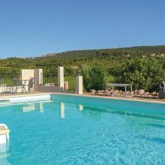 Stunning Home In Prades Sur Vernazobre With Outdoor Swimming Pool