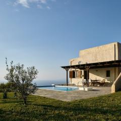 The Pool Garden House with a fantastic sea and sunset view