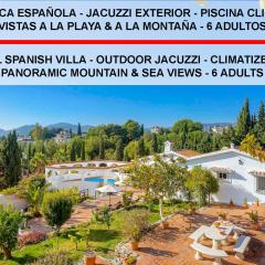 Private Heated Pool, Jacuzzi & 1225m2 garden in Villa Cipreses