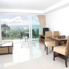 Modern apartment in Phuket of 75 m² with sea view on balcony