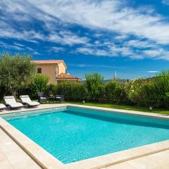 Beautiful villa Benvenuti with private pool near Motovun