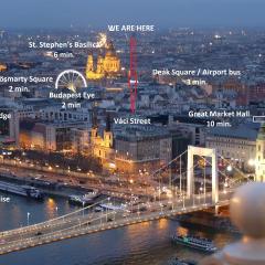 Heart of Budapest apartman with AC