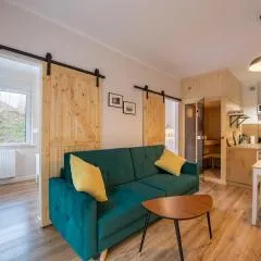 Apartament Tarasowy z PRYWATNĄ SAUNĄ - 5D Apartamenty