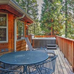 Shaver Lake Cabin with Hot Tub, Deck and Trail Access!