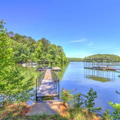 Waterfront West Point Lake Cabin with Private Dock!