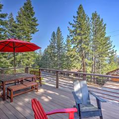 A-Frame Home in Tahoe City with Large Deck and Grill!