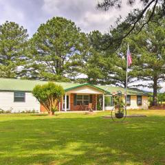 Quiet Clayton Home with Mountain Views 4 Mi to Lake!